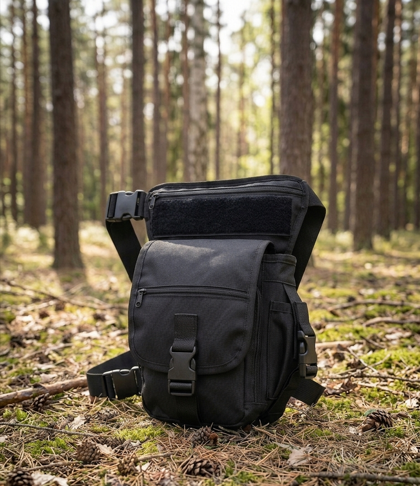 PIERNERA TÁCTICA PARA AVENTURA Y VIAJE