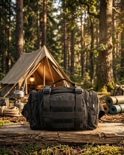 RIÑONERA TÁCTICA MULTIFUNCIONAL PARA VIAJE