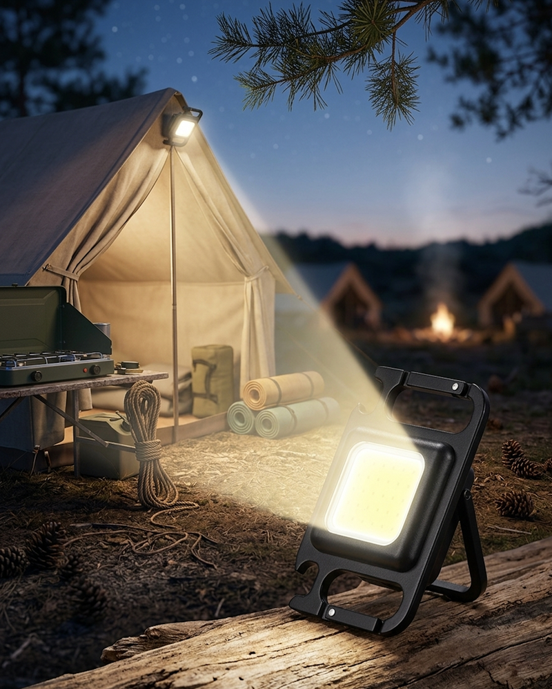 MINI LINTERNA TÁCTICA MULTIFUNCIONAL